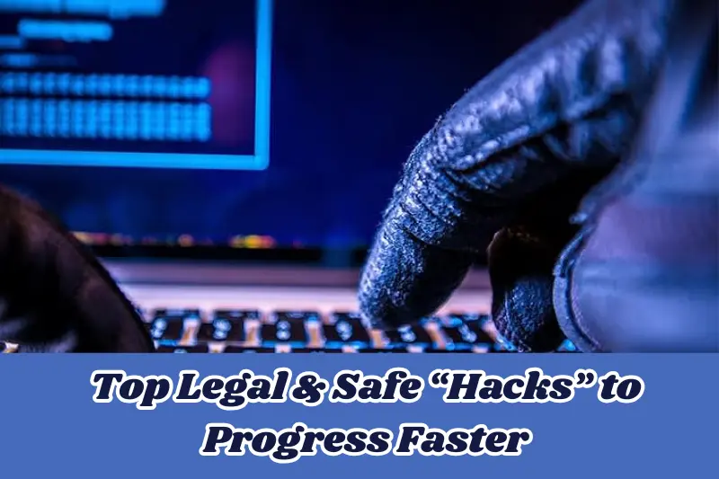 top legal & safe “hacks” to progress faster