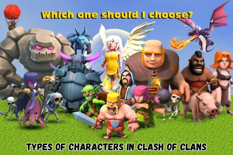 types of character