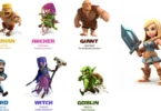 characters of clash of clans