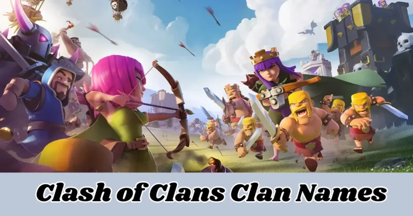 clash of clans clan names