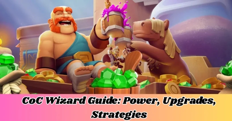 coc wizard guide power, upgrades, strategies