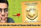 how to get the clash of clans gold pass for free